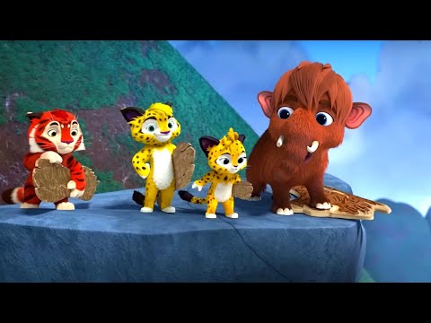 Видео: Лео и Тиг спасают мамонтёнка — Большой сборник мультфильмов