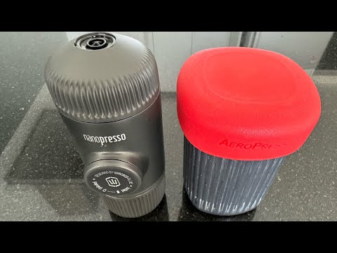 Видео: Портативные кофе-машины. Батл Nanopresso против AeroPress