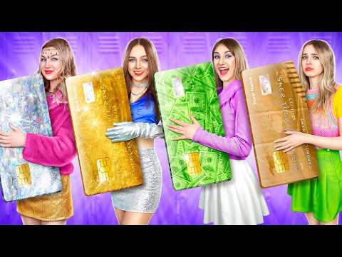 Видео: Бедная vs Богатая vs Гига Богатая vs Нормальная в Колледже! Я Попала в Клуб Дерзких Девушек