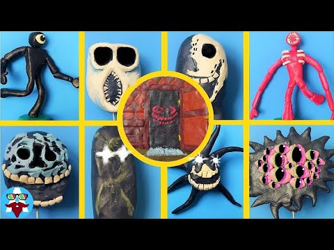 Видео: Все Монстры из Роблокс ДВЕРИ Часть 1 Roblox Doors ► Авипи Лепка