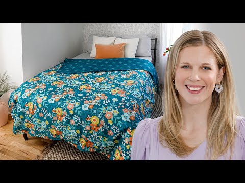 Видео: Как сделать пододеяльник — бесплатное руководство по проекту