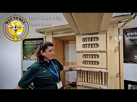 Видео: Пчеловодство в стиле Аризоны с рамками Лангстрота, утеплённое здание от Apiverte