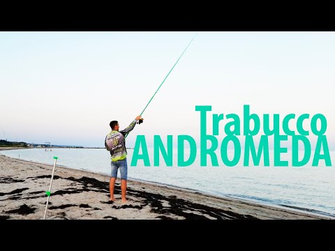 Видео: Обзор. Серфовое удилище Trabucco ANDROMEDA 4,2м 200гр. Удилище для ловли пеленгаса.