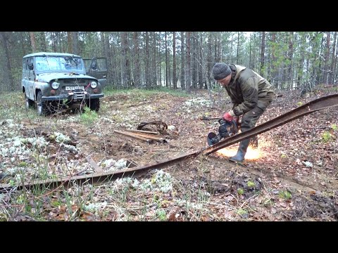 Видео: Богатый металлом карьер по среди соснового леса!