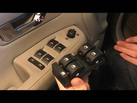 Видео: ЗАМЕНА главного переключателя стеклоподъемника Audi A4 (СЛОЖНО, НО ЛЕГКО)
