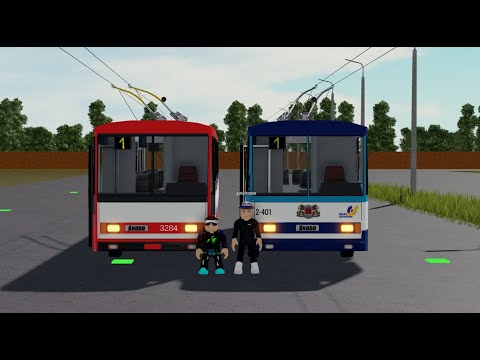 Видео: (Я вернулся!!!) Видео с другом. Катаемся в Trolleybus Sim.