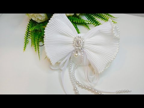 Видео: Новинка! шикарный бант на любой праздник!