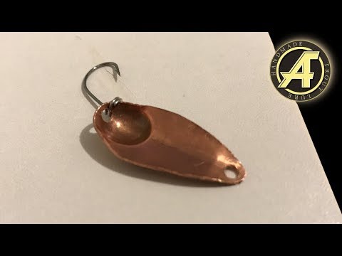 Видео: Самодельная, уловистая,  колебалка по форели.