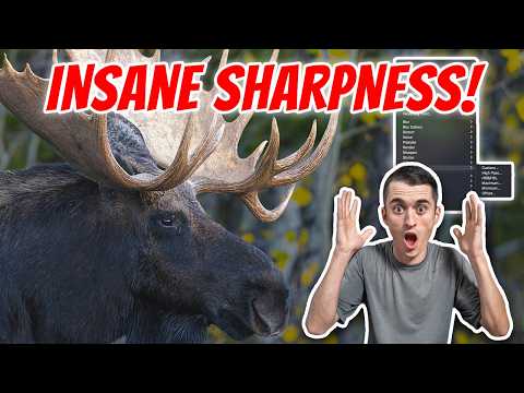 Видео: Скрытый инструмент Photoshop для создания НЕВЕРОЯТНО РЕЗКИХ фотографий
