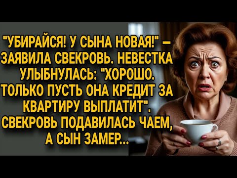 Видео: Свекровь выгнала невестку ради новой, но слова про кредит заставили их онеметь...