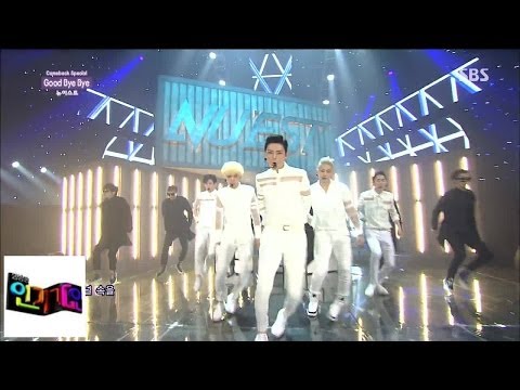 Видео: [Новый Восток (NU'EST)] Good Bye Bye @ популярная песня Inkigayo 140713