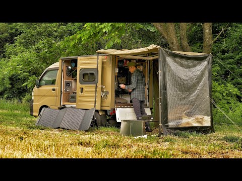 Видео: Solo Camp Wagyu Steak Расслабляющий ASMR в секретном месте, о котором никто не знает