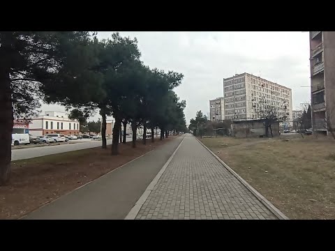 Видео: Обзорная прогулка по Рустави 30.12.2024 (16-ый микрорайон в Новом Рустави и дом номер 9)