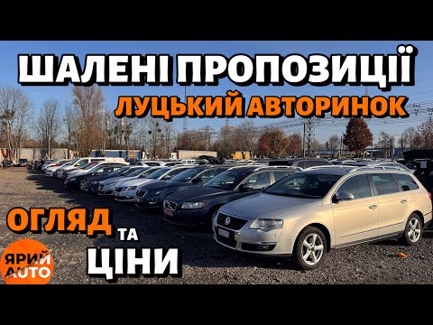 Видео: ШАЛЕНІ ПРОПОЗИЦІЇ НА ЛУЦЬКОМУ АВТОРИНКУ✅АВТО НА ВИБІР✅17 листопада✅ОГЛЯД ТА ЦІНИ✅