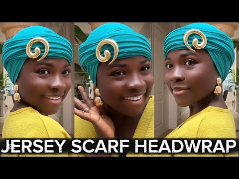 Видео: ШАРФ ИЗ ДЖЕРСИ ВЕЛИКОЛЕПНЫЙ ПОВОРОТ НА ГОЛОВУ || ТЮРБАН || ШАРФ || ПЛАТОК || Учебник