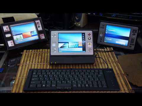 Видео: Распаковка Sony Vaio VGN-U50. UMPC Sony из 2000х.