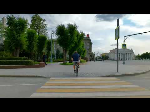 Видео: Прогулка от Комсомольского путепровода до центральной набережной