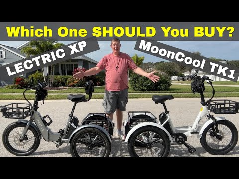 Видео: Lectric XP Trike против Mooncool TK1 eTrike: какой электровелосипед лучше?