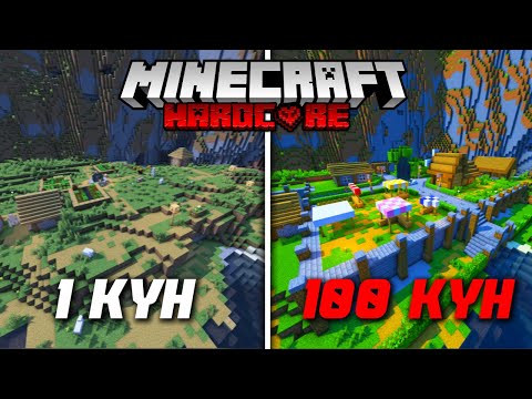 Видео: Майнкрафт Хардкор 100 күн