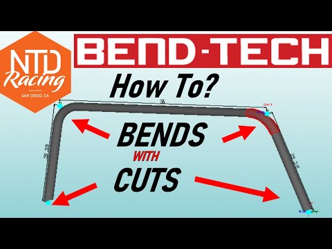 Видео: Использование BendTech для изготовления трубы с надрезами и изгибами