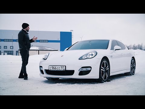 Видео: Porsche Panamera Turbo. Тест-драйв. Anton Avtoman.