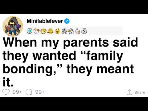 Видео: Когда мои родители говорили, что хотят «укрепить семейные узы», они имели это в виду. [ПОЛНАЯ ИСТ...