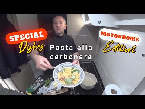 Видео: Настоящая КАРБОНАРА в автодоме за 15 минут! 🚐 Секреты путешественника 🍝