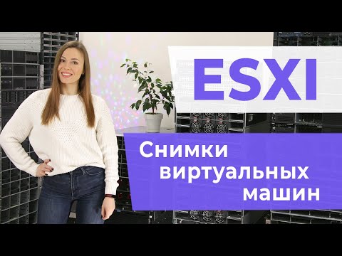 Видео: ESXI. Снимки виртуальных машин.