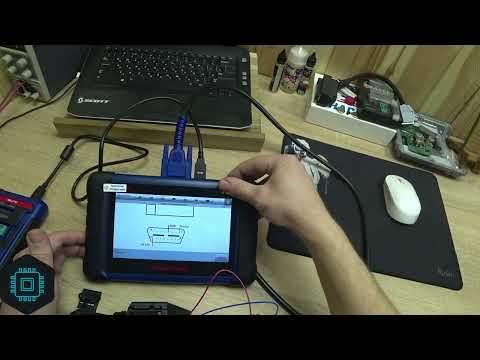 Видео: ✅Проверка замка зажигания Mersedes W210 с помощью Autel MaxiIM IM508 на столе !