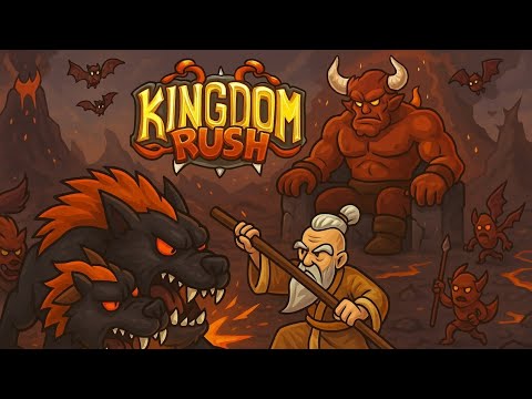 Видео: Kingdom Rush / Босс Молох / Пандемоніум