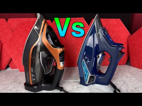 Видео: Сравнение паровых утюгов Rowenta: Steam Force Pro и Steam Force Iron