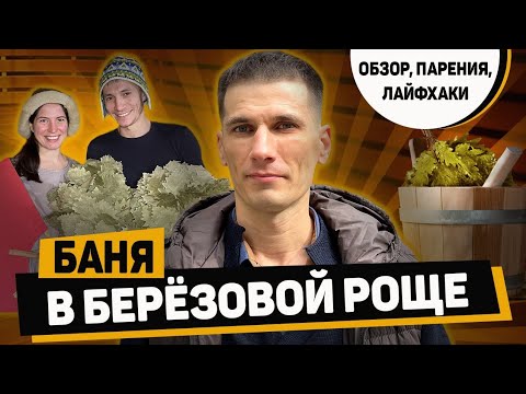 Видео: БАНЯ в берёзовой роще. Обзор, ПАРЕНИЯ, советы банщиков.