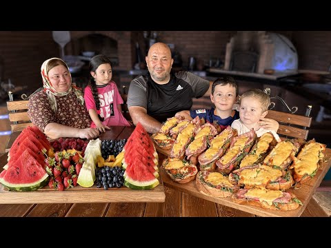 Видео: Любимый Завтрак Летом😋Внуки Пришли В Гости!