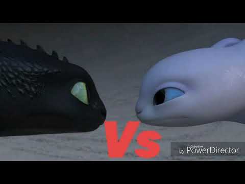 Видео: Ночная фурия VS Дневная фурия.Топ 1 битва!!!