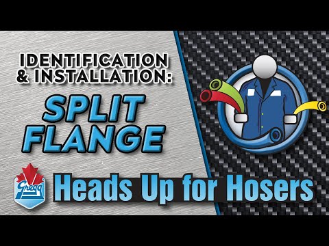 Видео: Разъёмный фланец — идентификация и установка — информация для пользователей шлангов
