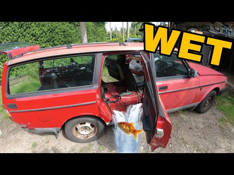 Видео: Мой Volvo полон ВОДЫ! Обычные места ржавчины на 240-й модели