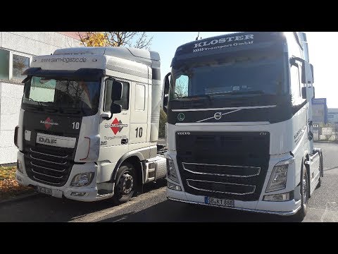 Видео: Что лучше Volvo или  DAF!? Oбзор!(Не профессиональный).