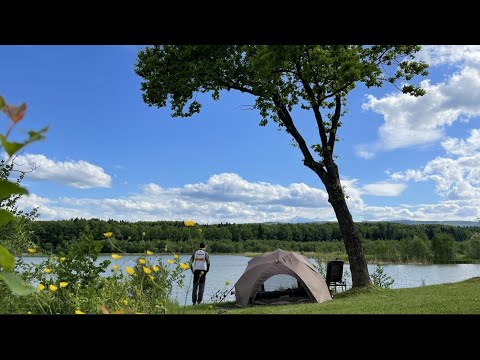 Видео: РИБАЛКА В ГОРАХ - Рибалка з ночівлею на озері Доброгостів