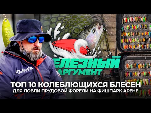 Видео: ТОП 10 колеблющихся БЛЕСЕН для ЛОВЛИ прудовой ФОРЕЛИ на ФИШПАРК Арене. Железный аргумент 2025.