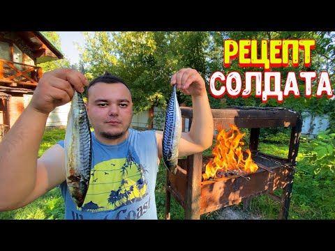 Видео: Рецепт от СОЛДАТА / Приготовил Рыбу на Мангале