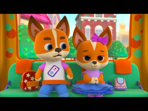 Видео: Четыре колеса - Кошечки-собачки - мультфильм для малышей