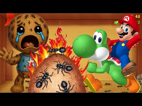 Видео: Buddy против Super Mario против Horror Anthill | Пни Buddy