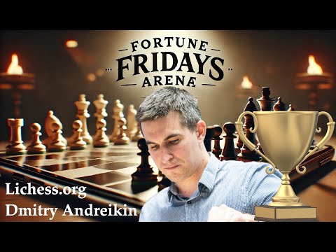 Видео: [RU] Fortune Fridays Arena 3+0 на Lichess.org 🔥Играет и комментирует ДМИТРИЙ АНДРЕЙКИН 🤠 29.08.2025
