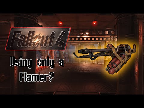Видео: Можно ли победить Fallout 4 с помощью огнемета?