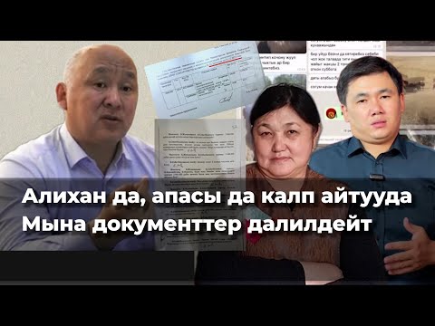 Видео: Роза Аманованын адвокаты далилдерди көрсөтүп, Алихандын айткандарын төгүндөдү