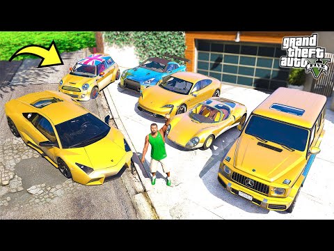 Видео: УГНАЛ МЕГА РОСКОШНЫЕ ЗОЛОТЫЕ МАШИНЫ!! - GTA 5 Реальная Жизнь (Моды ГТА 5)