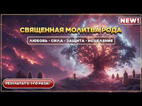 Видео: Священная Молитва Рода | Любовь, Сила, Защита и Исцеление Душ Предков