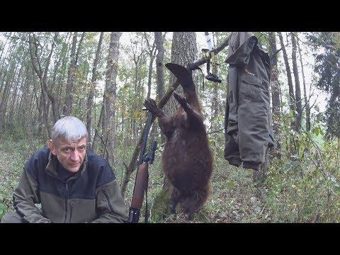 Видео: ОХОТА на БОБРА с ружьем БЕКАС-АВТО. Подствольный фонарь Viking и налобный Wizard. Костюм Новатекс.