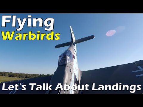 Видео: Посадка радиоуправляемых самолетов Warbirds — советы по плавной посадке вашего самолета Warbird.