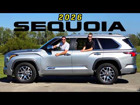 Видео: Toyota Sequoia 2026 года — жизнь с флагманским внедорожником Toyota! (Что НОВОГО в 2026 году?)